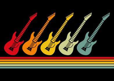 Colorful Guitars