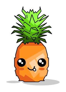 Emoticon Pineapple i Want