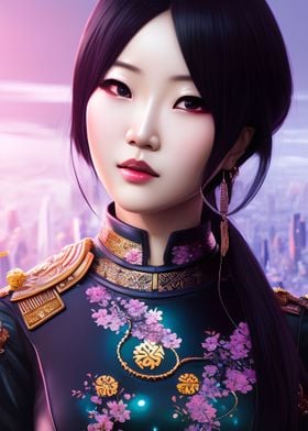 Asian Girl In Utopia