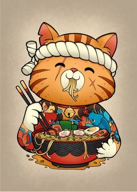 Ramen Cat