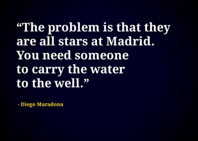 Diego Maradona quotes 