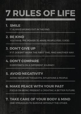 Rules Of Life