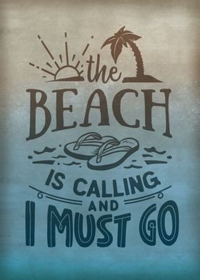 The beach is calling