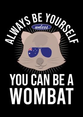 Wombat Australian Animal