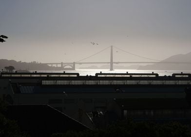 Golden Gate Bridge Sunset