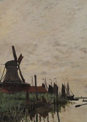 Windmill and Boats