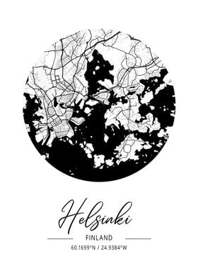 Helsinki City Map