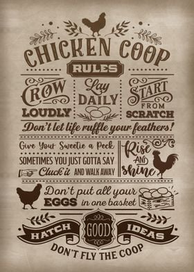 Chicken Coop Rules