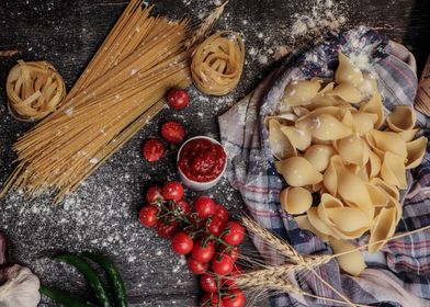 vegetables and kitchen