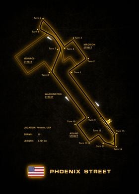 phoenix street Circuit