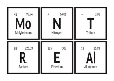 Montreal Periodic Table