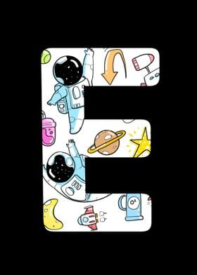 Funny Alphabet E