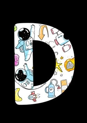 Funny Alphabet D