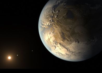 Exoplanet Kepler 186f