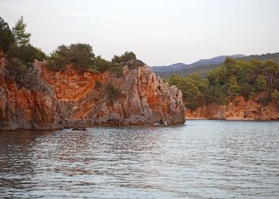 Skala private Greek beach 