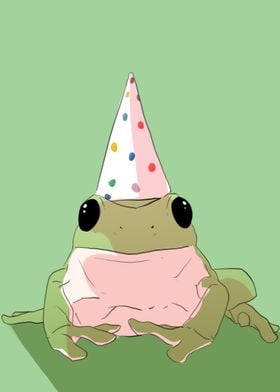 birthday frog