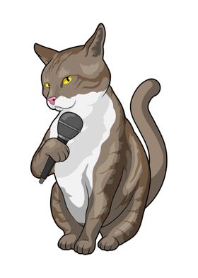 Cat Singer Microphone