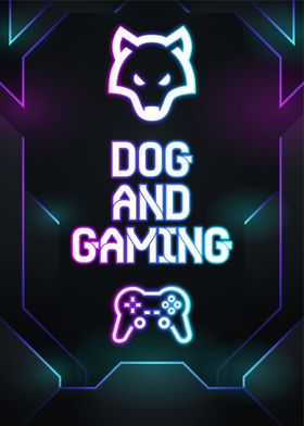 dog and gaming