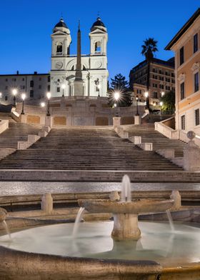 Spanish Steps In Rome