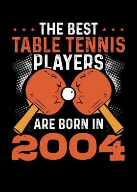 Table tennis player 2004