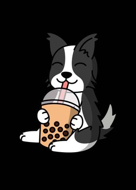 Border Collie Bubble Tea 