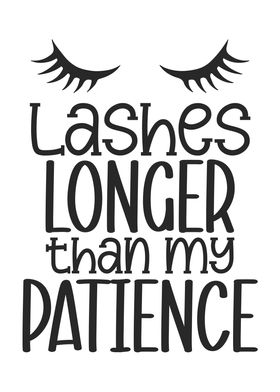 Lashes Longer vs Patience