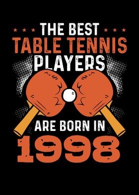 Table tennis player 1998