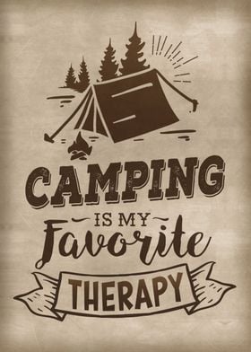 Camping is my fav therapy