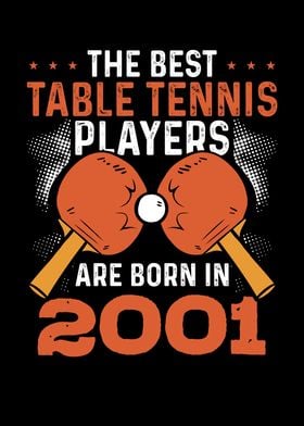 Table tennis player 2001