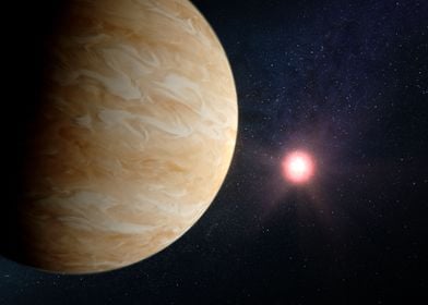 Exoplanet GJ 1214
