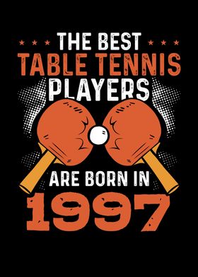 Table tennis player 1997