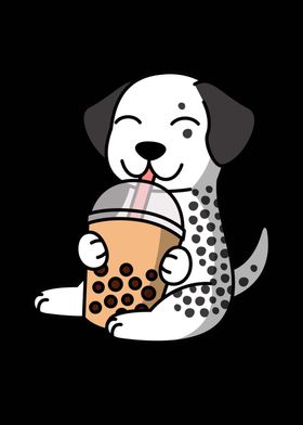 Dalmatian Bubble Tea 