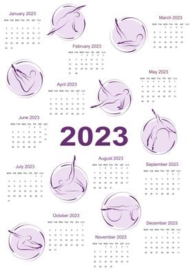 Pilates Calendar 2023