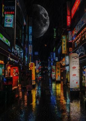 Seul Night Street