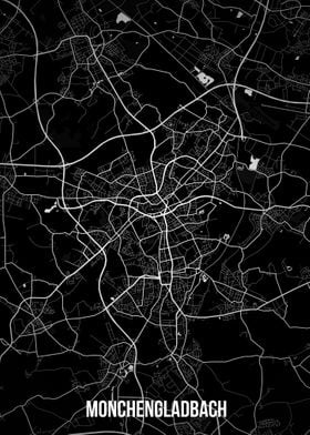 Monchengladbach dark map