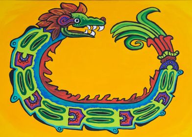 Quetzalcoatl Bird Serpent 