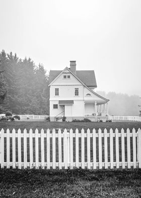 Oregon Coast Foggy Day PNW