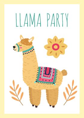  Cute Llama Minimalist