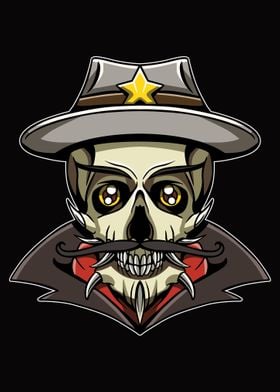 head skull sheriff