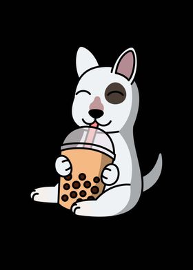 Bull Terrier Bubble Tea