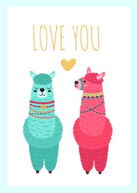  Cute Llama Minimalist