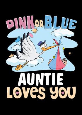 Pink or Blue Auntie Loves