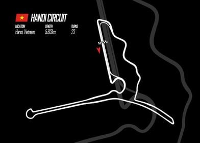Hanoi circuit race track
