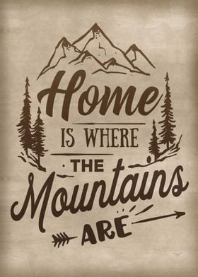 Home is where the mountain