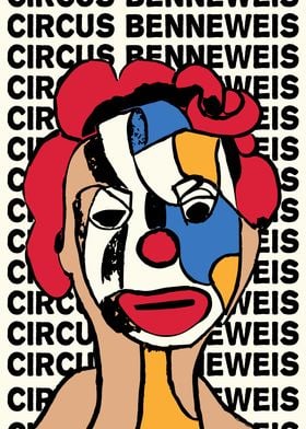 Circus Benneweis Clown Art