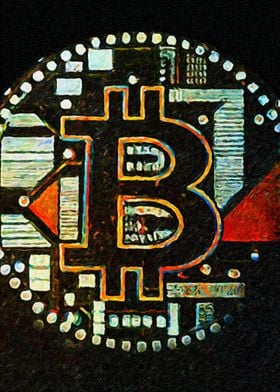 Bitcoin BTC coin V