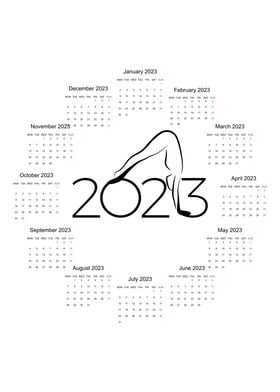 Pilates calendar 2023