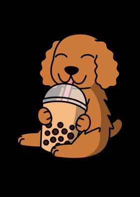 Cocker Spaniel Bubble Tea 