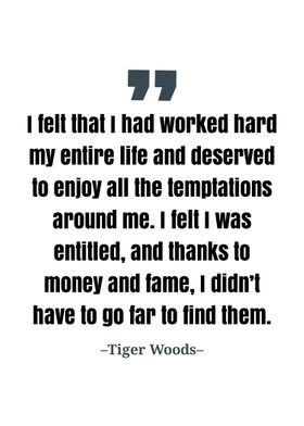 Tiger Woods quote