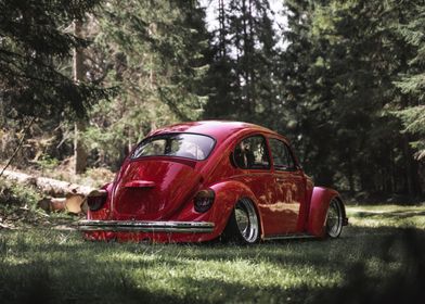 Low VW Beetle